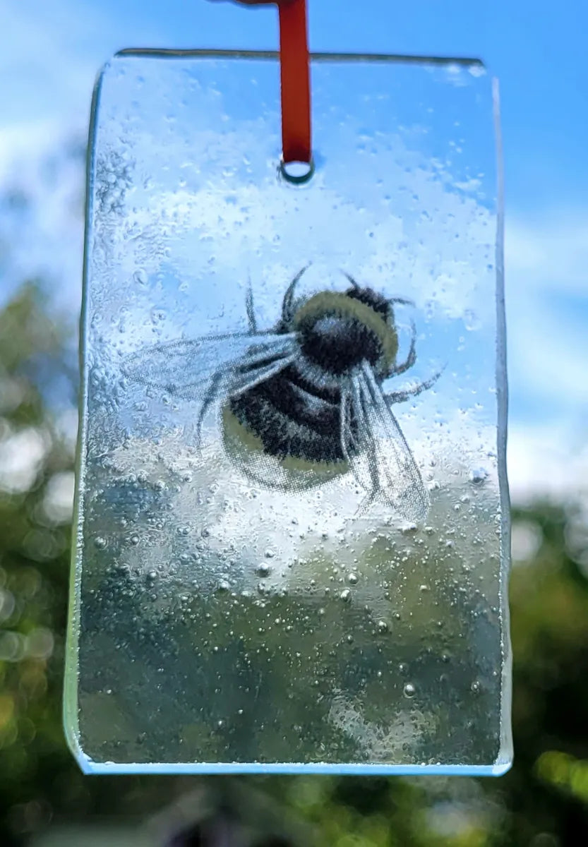 Bumble Bee Sun catcher Archangel suncatcher stained glass