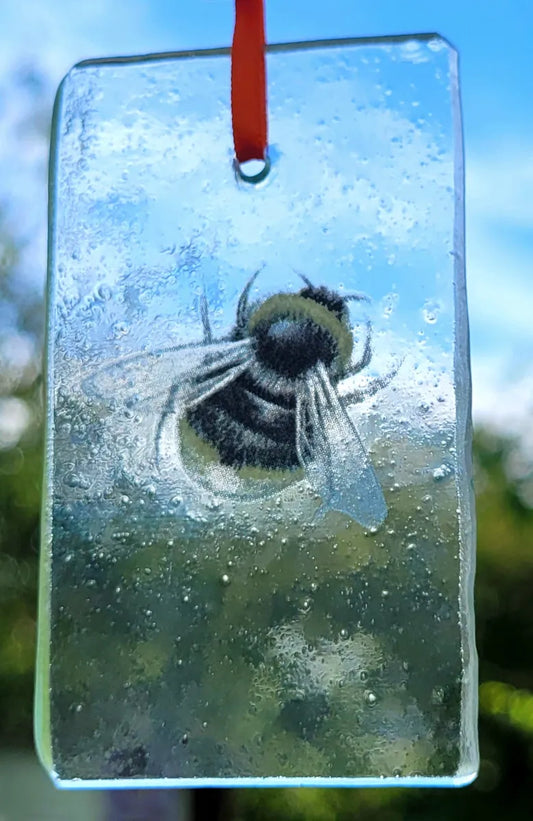 Bumble Bee Sun catcher Archangel suncatcher stained glass