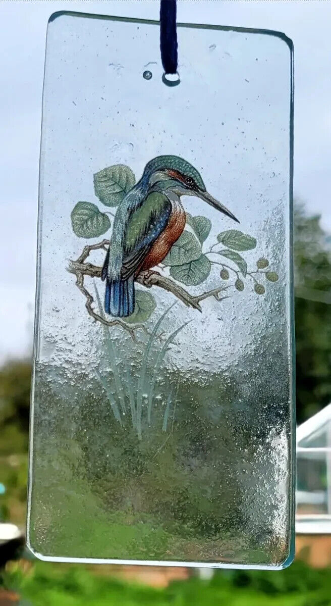 Kingfisher Suncatcher bird #1